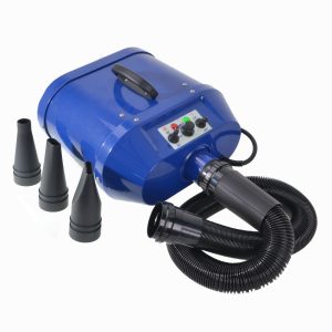 Dwusilnikowa suszarka Brofa 2800 W niebieska