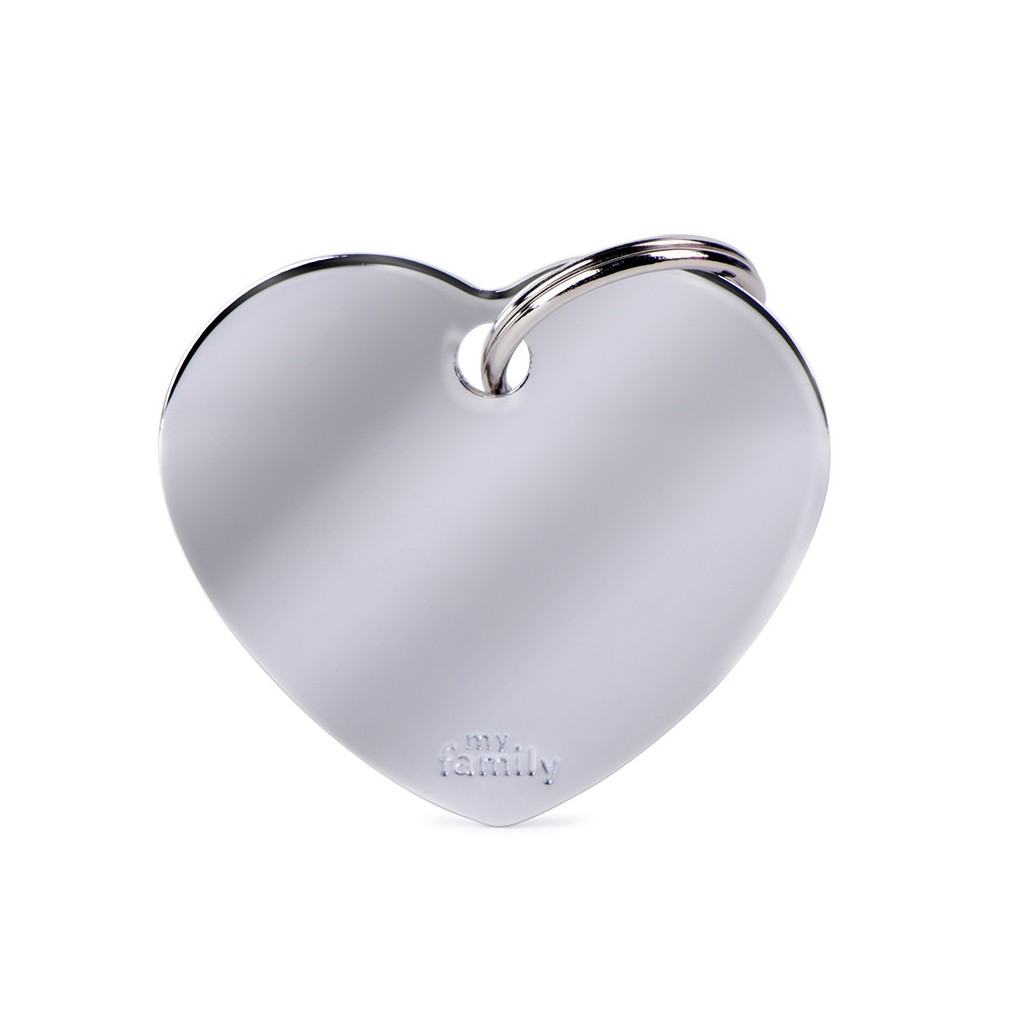 Zawieszka MyFamily Basic Chrome serce L