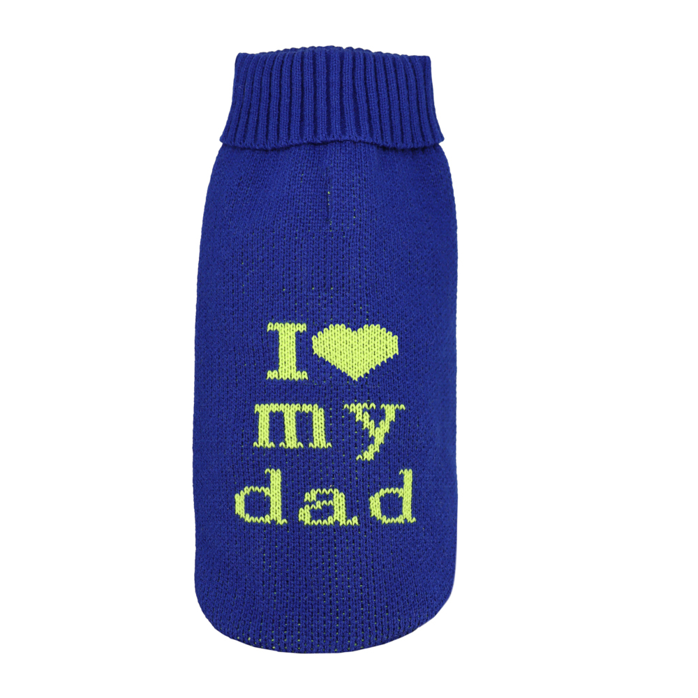 Sweterek I Love my Dad granat 3XS 20 cm