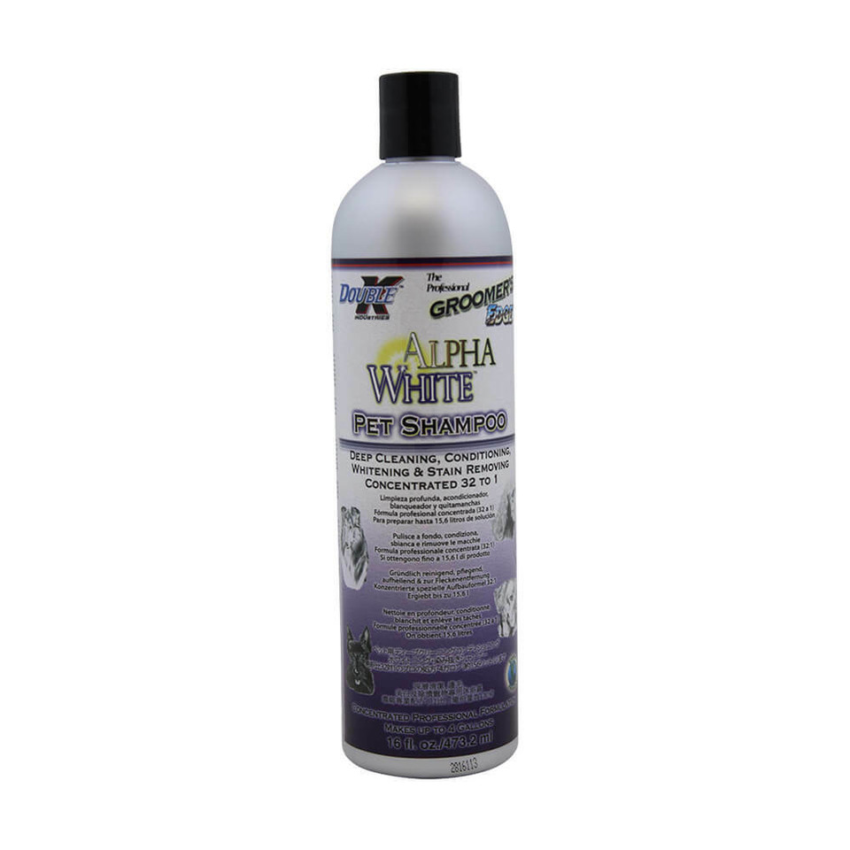 Szampon do białych psów Double K Alpha White 473 ml
