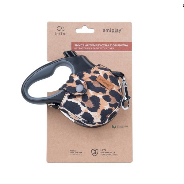 Automatyczna smycz dla psa Amiplay Safari M – zdjęcie 3