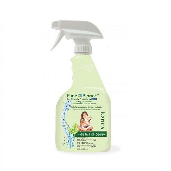 Spray na pchły i kleszcze Pure Planet Davis 650 ml
