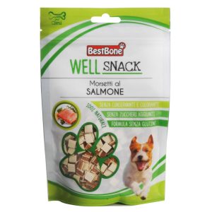 Smakołyki dla psa kąski łososiowe 75 gr