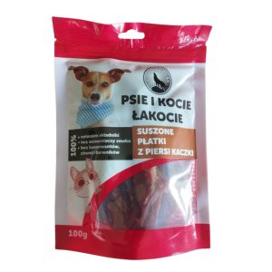 Canis Lupuss Suszone płatki z piersi z kaczki 100g