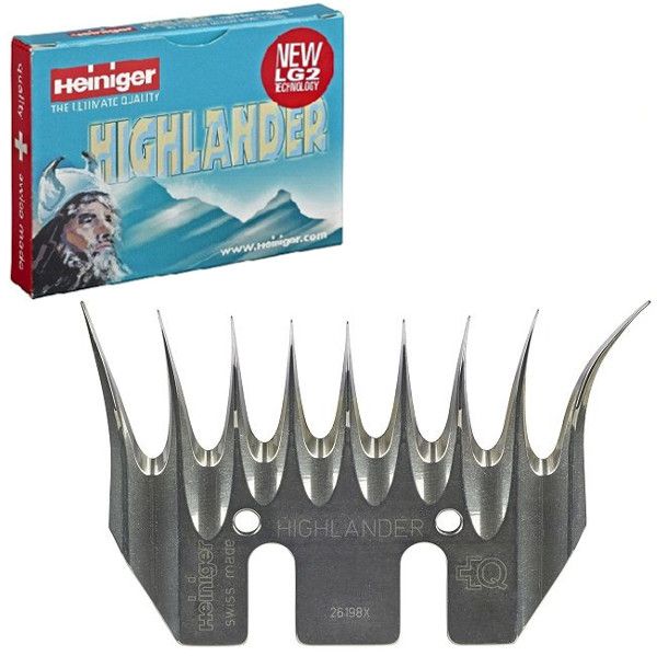 Highlander Winter grzebień do owiec Heiniger