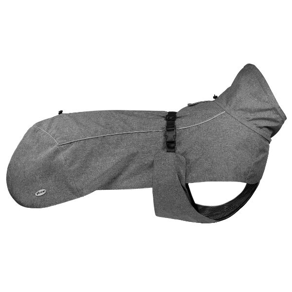 Płaszczyk dla psa Makalu szary 30 cm rozmiar XS