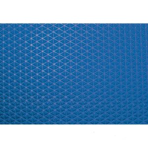 Mata gumowa niebieska 120x60