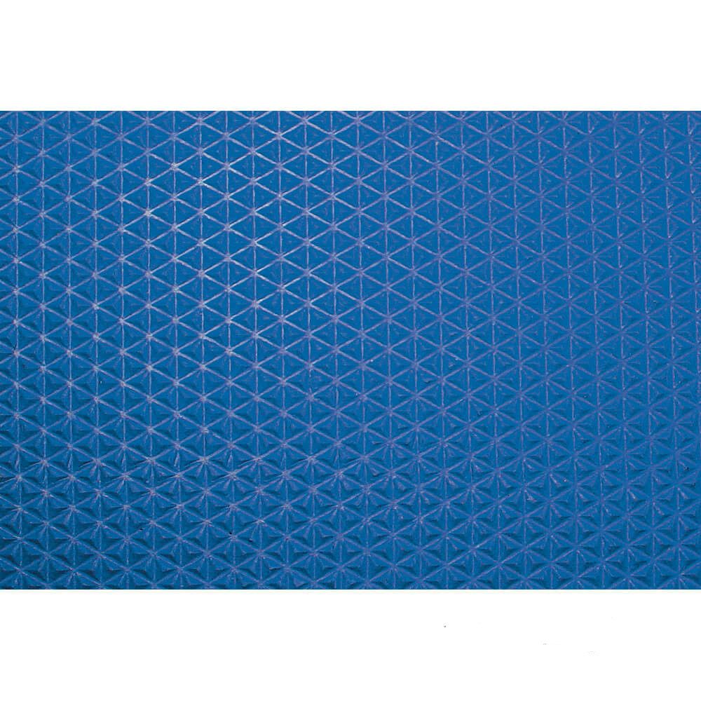 Mata gumowa niebieska 120x60