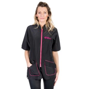 Bluza groomerska ochronna Groom Professional Milano Jacket Pink M