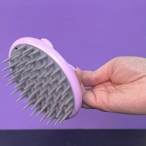 Szczotka silikonowa Hydra Violet Bath Brush