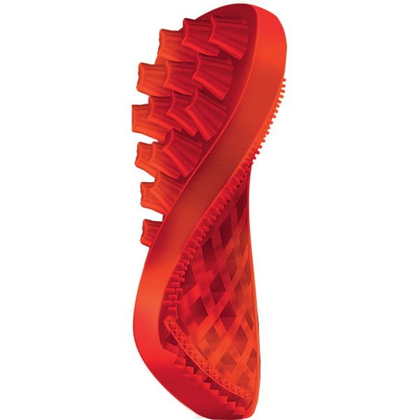 Szczotka do sierści dla psa Pet+Me Silicone Red