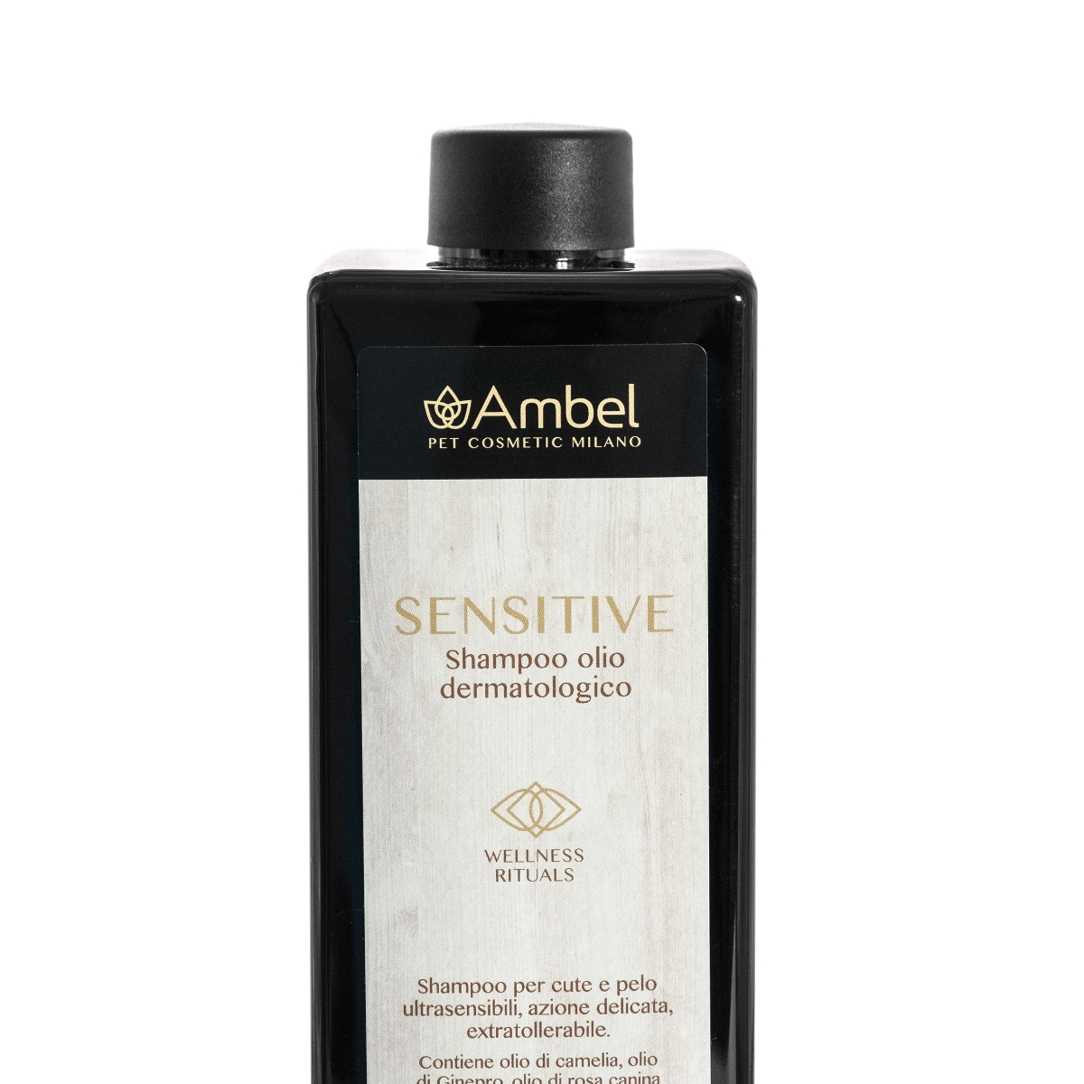 Dermatologiczny olejowy szampon Sensitive Ambel 1 L – zdjęcie 3