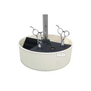 Duży obrotowy przybornik organizer Groomera Brofa okrągły 29cm