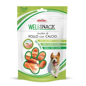 Smakołyki dla psa o smaku kurczaka kostki 75 g