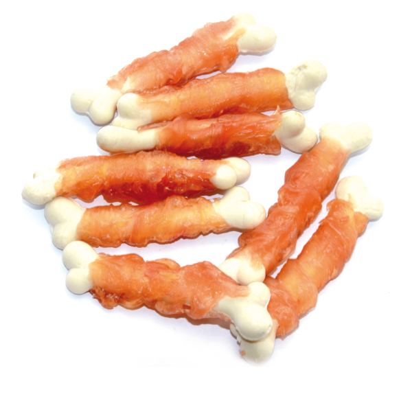 Smakołyki dla psa o smaku kurczaka kostki 75 g – zdjęcie 2