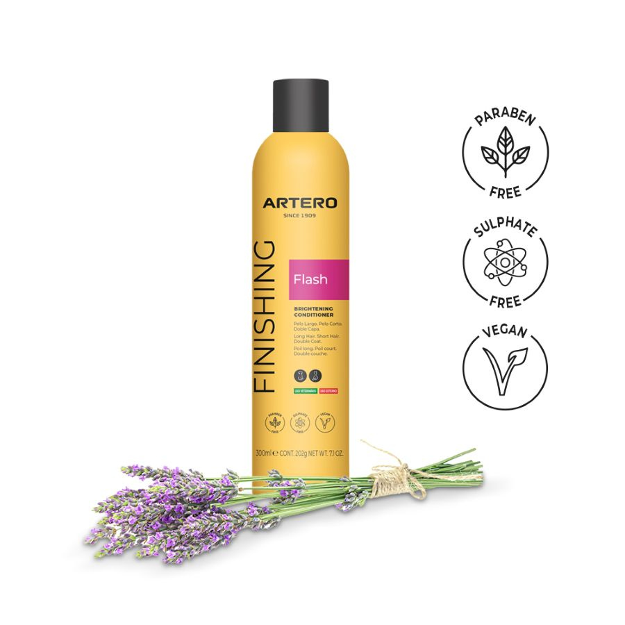 Odżywka nabłyszczająca dla psa Flash Spray Artero 300 ml – zdjęcie 2