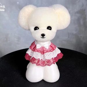 Włosy głowa New Teddy head wig biała