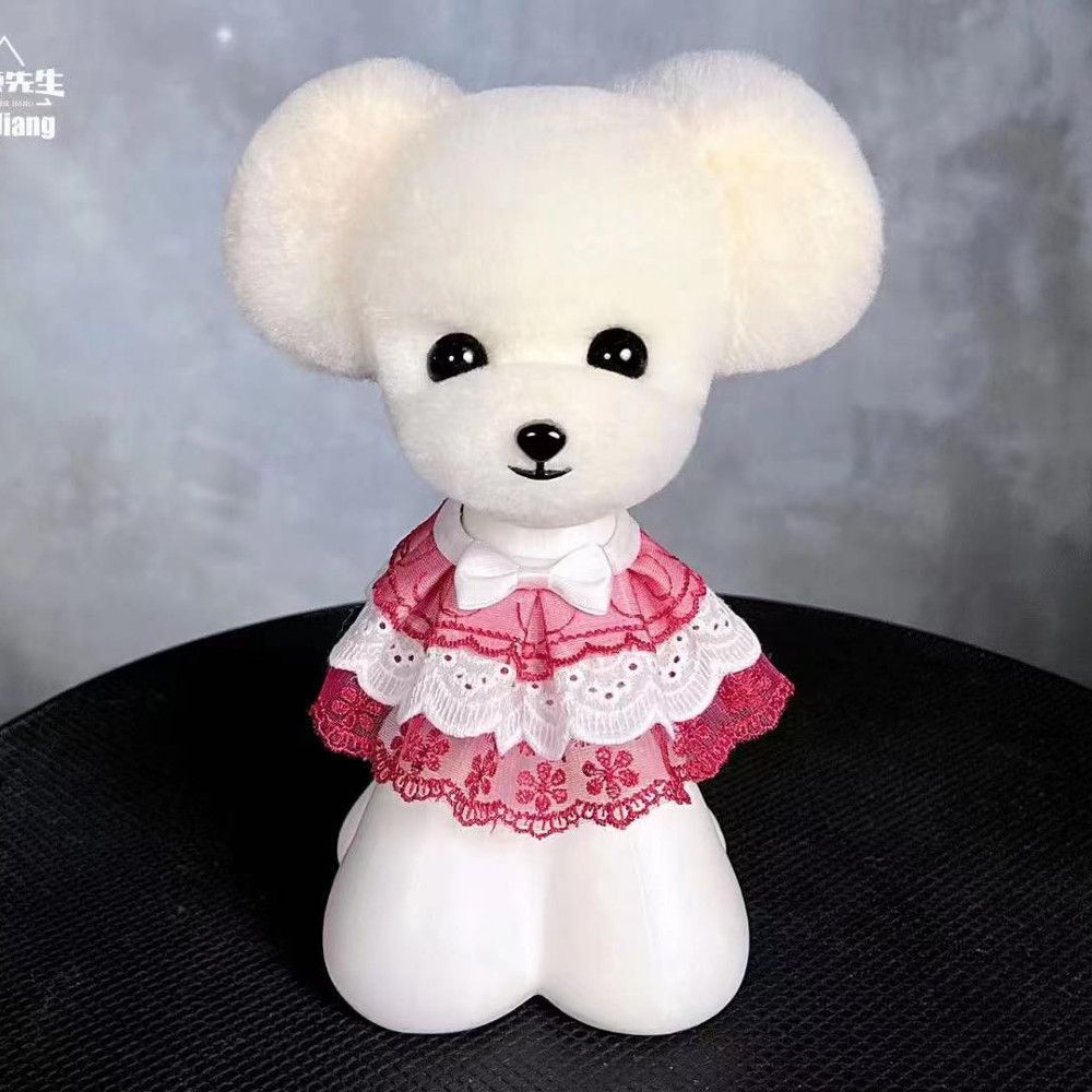 Włosy głowa New Teddy head wig biała