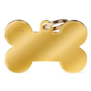 Zawieszka MyFamily Basic Gold kostka złota L