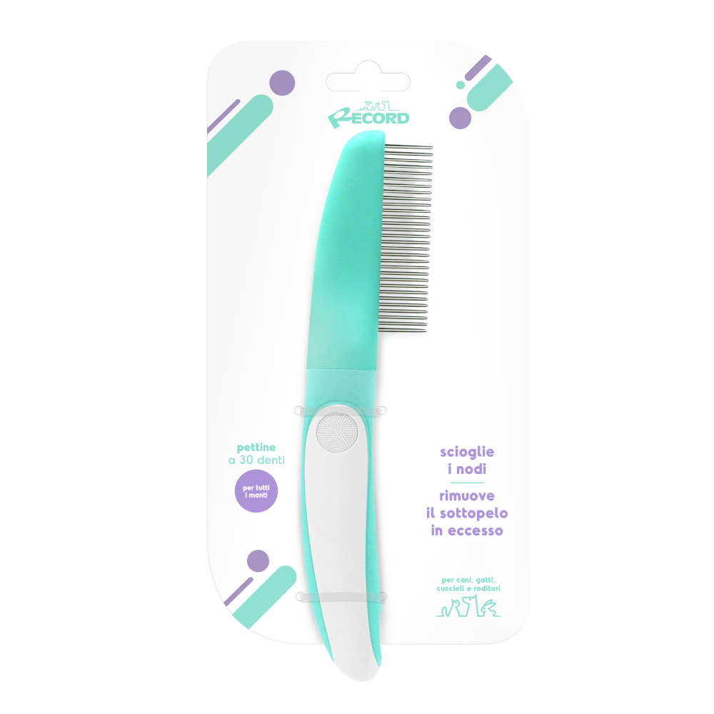 Grzebień Hairmony gęsty z rączką 30 zębów – zdjęcie 2