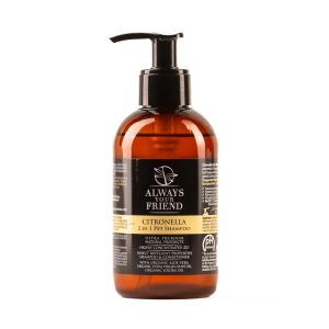 Always Your Friend Citronella Shampoo 2 in1 dla psów odstraszający pchły, komary 250 ml