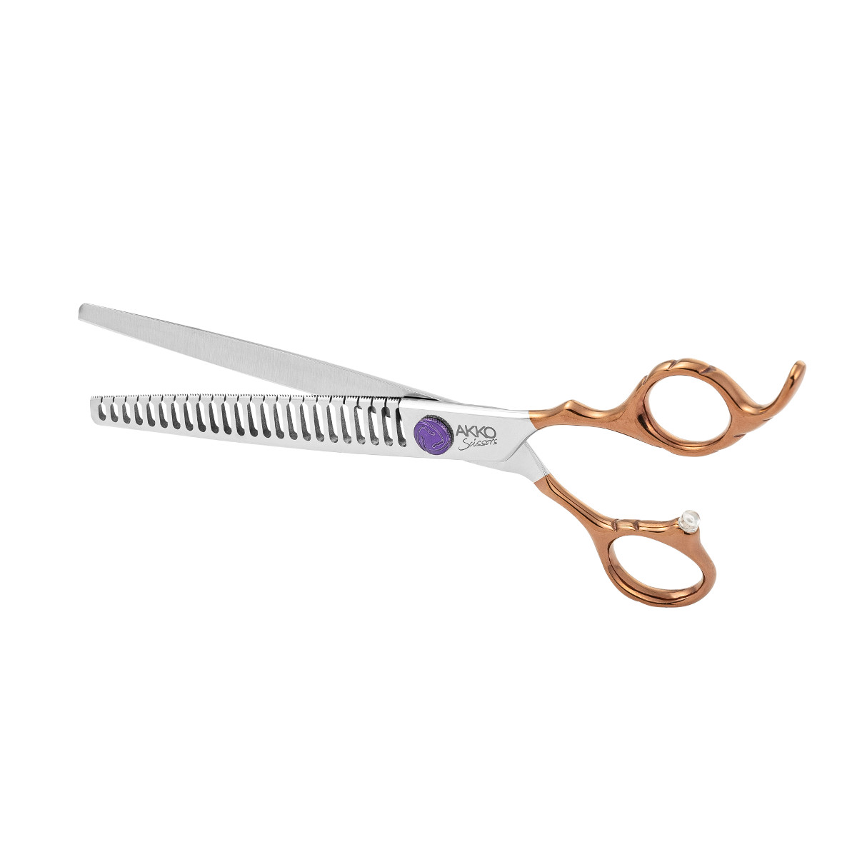 Nożyczki Akko Scissors by Paola Acco Maxima 24T Super Blenders 7,5" – zdjęcie 5