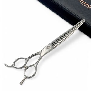 Diamond gięte degażówki 7" 25 ząbków Japan Steel 440C