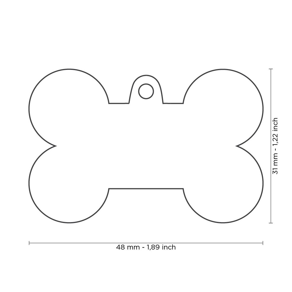 Zawieszka My Family BASIC H kostka czarna – zdjęcie 2