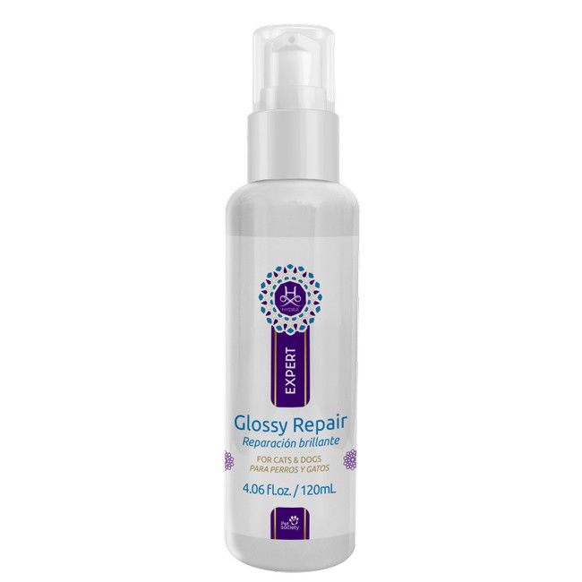 Hydra Expert Glossy Repair – regenerujący i ochronny olejek z arganem dla psów i kotów, 120 ml