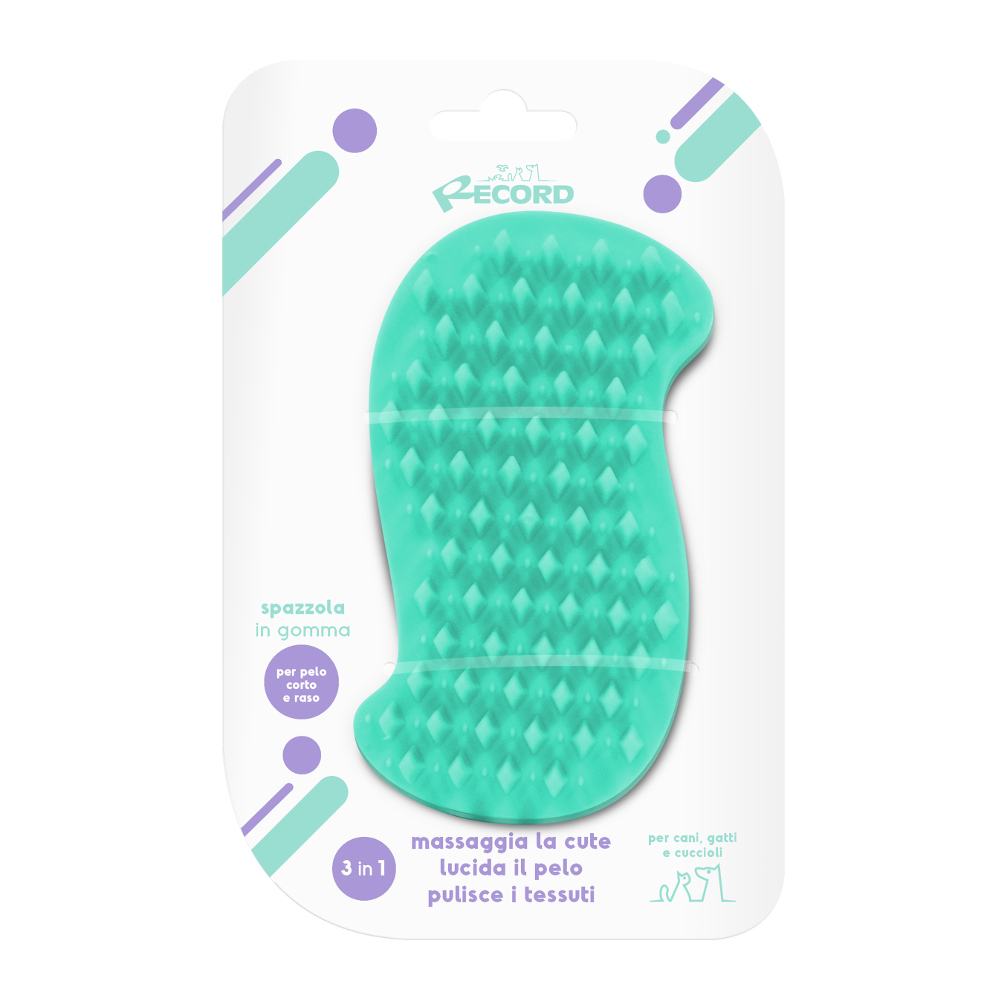 Gumowa szczotka dla psa Hairmony – zdjęcie 3