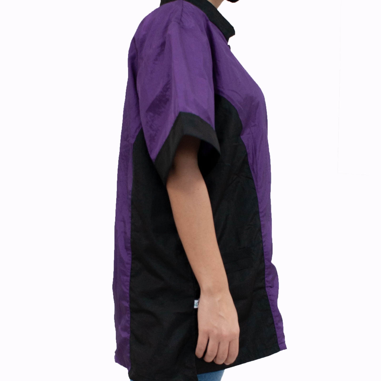 Bluza Hydra XXL purple z czarnym unisex – zdjęcie 3