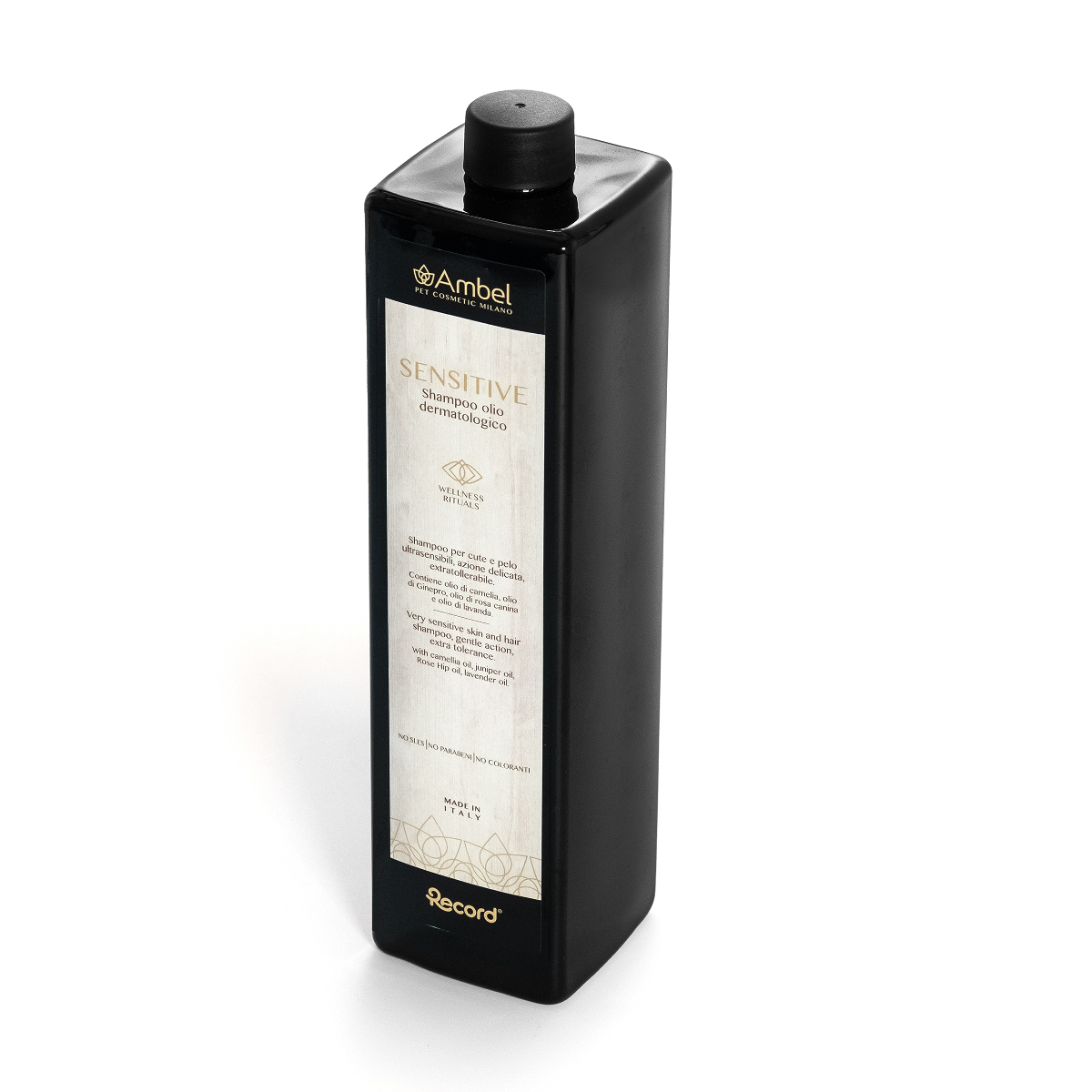 Dermatologiczny olejowy szampon Sensitive Ambel 1 L – zdjęcie 2