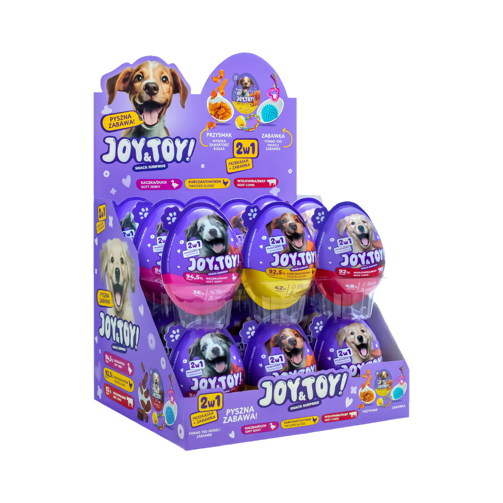 Niespodzianka Joy&Toy dla psa przekąska o smaku kurczaka – zdjęcie 3
