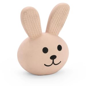 Gumowa zabawka piszczałka królik 6,8 cm