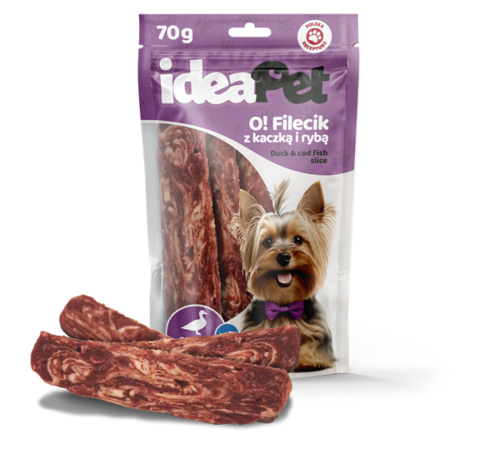 IdeaPet O! Filecik z kaczką i rybą