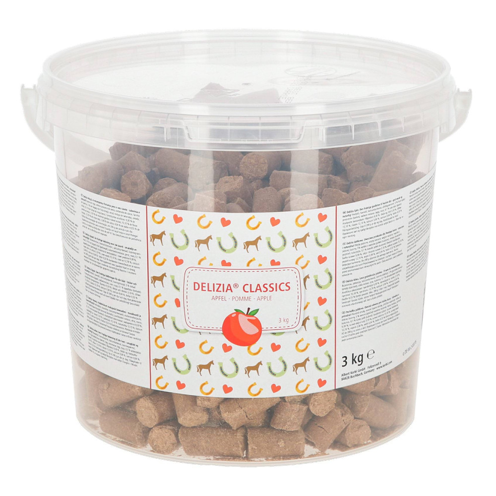 Smakołyki dla konia Delizia Classic jabłko 3kg