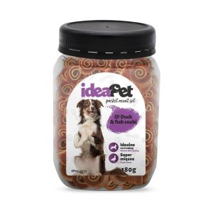IdeaPet O! Kaczka z rybą sushi dla psa Duck&Fish 180g