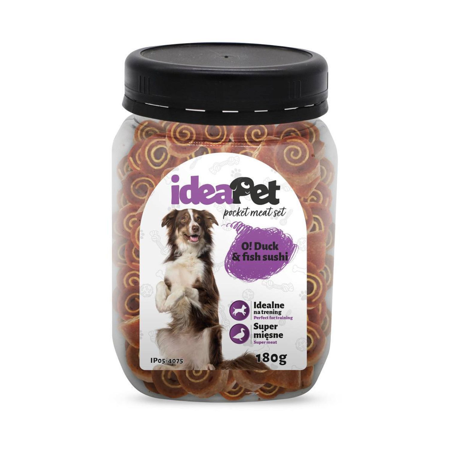 IdeaPet O! Kaczka z rybą sushi dla psa Duck&Fish 180g