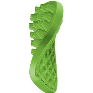 Pet+Me Soft Silicone Brush Green - szczotka silikonowa dla małych zwierząt