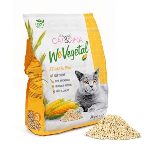 Żwirek dla kota kukurydziany 5,5 litra 3kg