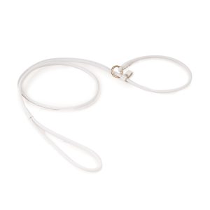 Smyczka ringówka 5mm S biała dł 120cm