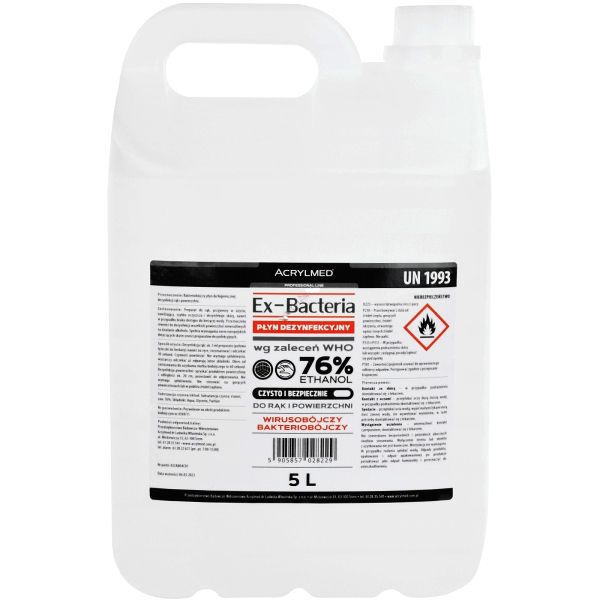 Płyn dezynfekcyjny Ex-Bacteria 5L Dr Lucy