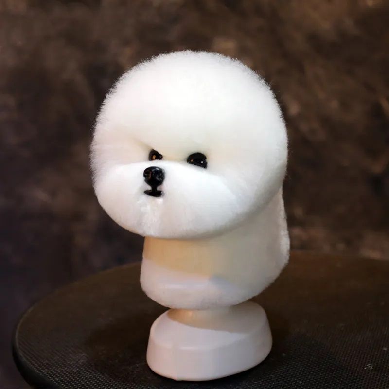 Manekin głowa Bichon Head model dog Mr.Jiang – zdjęcie 3