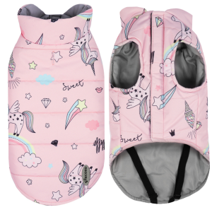 Kurtka Unicorno róż XS 30 cm