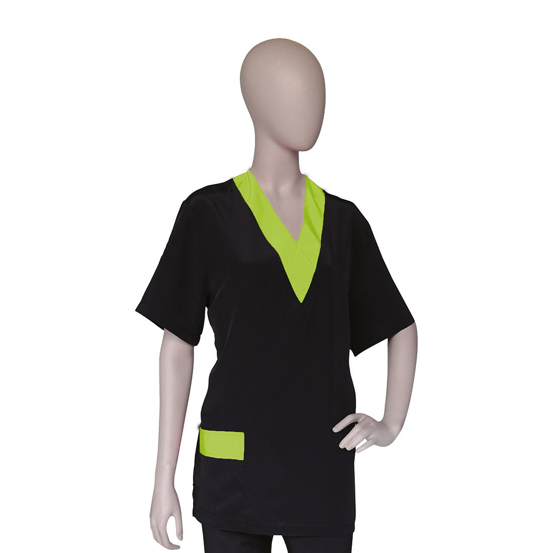 Bluza serek zielona XL W777 – zdjęcie 3