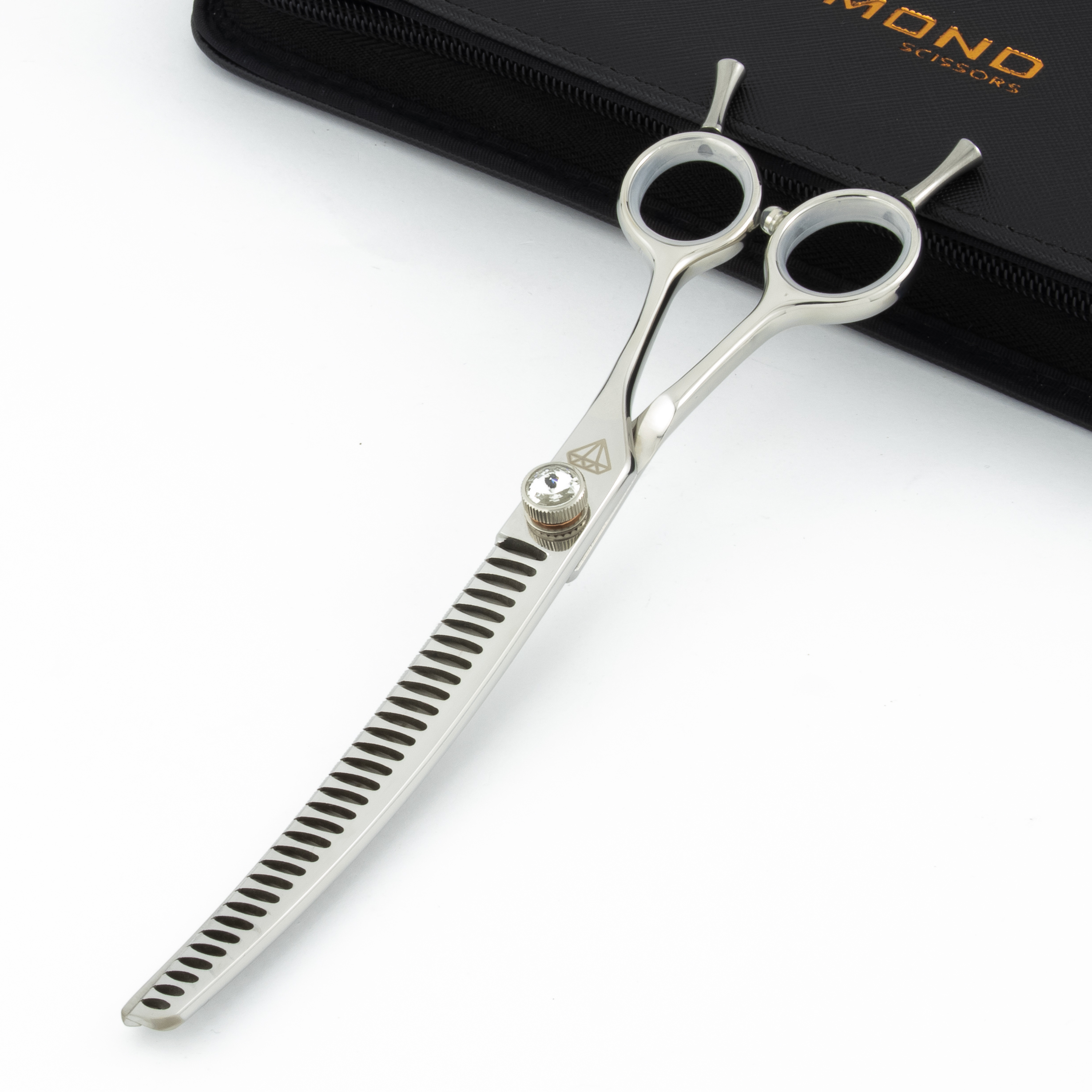 Nożyczki degażowe Chunkers gięte Diamond Scissors 7,5" 32 zęby