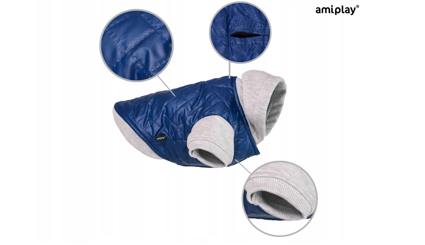 Kurtka Boston niebieska 33 cm Amiplay – zdjęcie 2