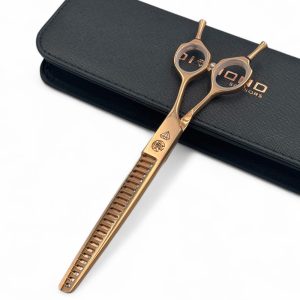 Nożyczki degażowe Chunkers Diamond Scissors Gold 7,5" 24 zęby
