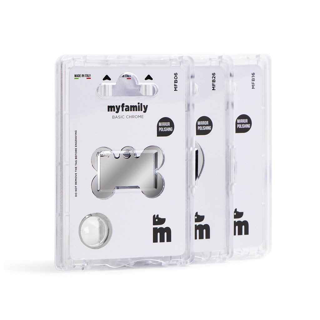 Zawieszka MyFamily Basic Chrome serce L – zdjęcie 3