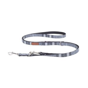 Smycz regulowana 6in1 London M 1-2m Szary Amiplay
